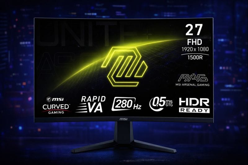 MSI MAG 276CXF 280Hz esports monitor